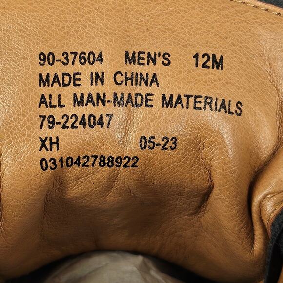 DOCKERS MEN’S DARTFORD MID-TOP LACE-UP CASUAL SHOES – SIZE 12M – GRAY – NIB - Picture 10 of 12